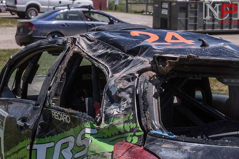 Illustration for article titled Rally Yaris took a tumble